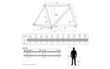 Фреймсет BJ Cycle Traveller, 55 см, серый за 1599,99 руб.