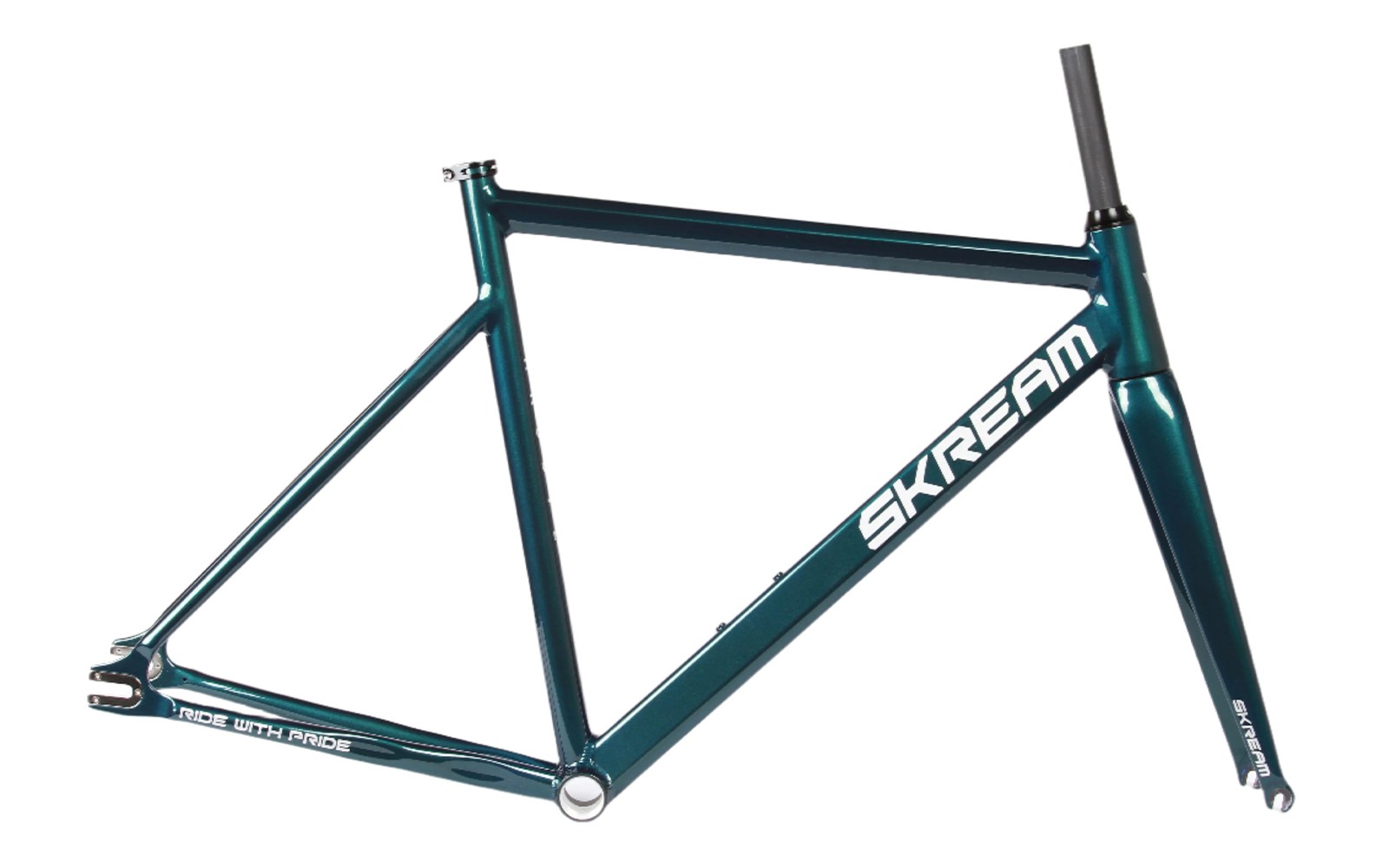 Фреймсет Skream Anodiz Racing Green, S размер за 1649,99 руб. в магазине городских велосипедов City Bikes в Минске.