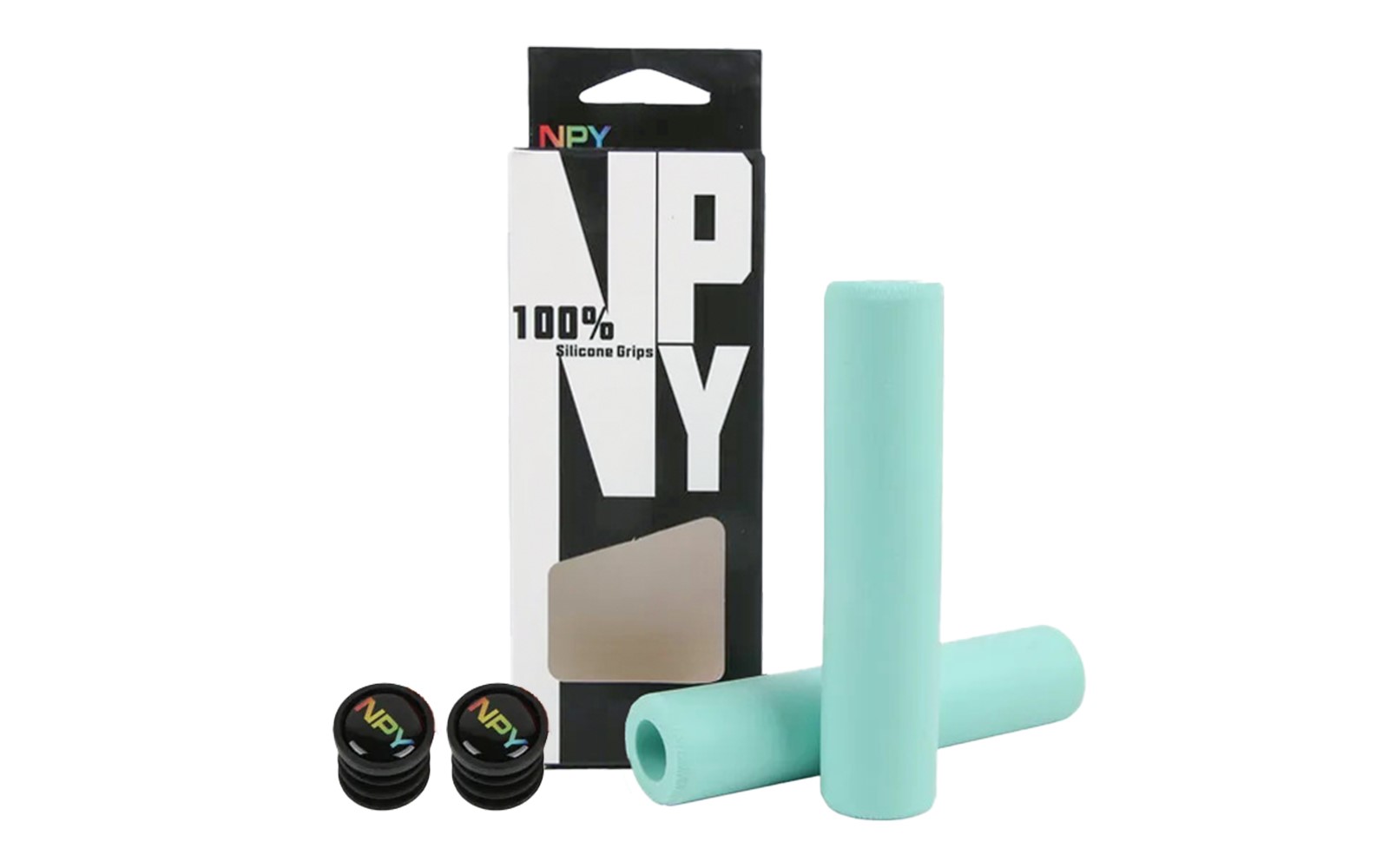 Грипсы NPY Silicone, мятный за 54,99 руб. в магазине городских велосипедов City Bikes в Минске.