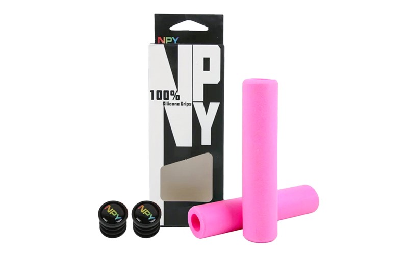 Грипсы NPY Silicone, розовый за 54,99 руб. в интернет-магазине городских велосипедов City Bikes в Минске.