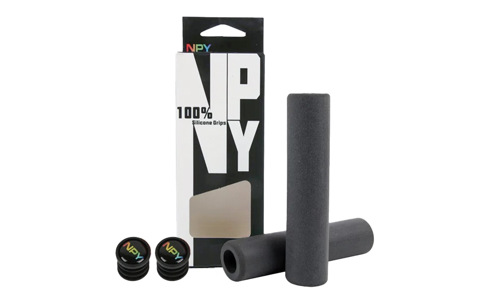 Грипсы NPY Silicone, серый за 54,99 руб. в магазине городских велосипедов City Bikes в Минске.