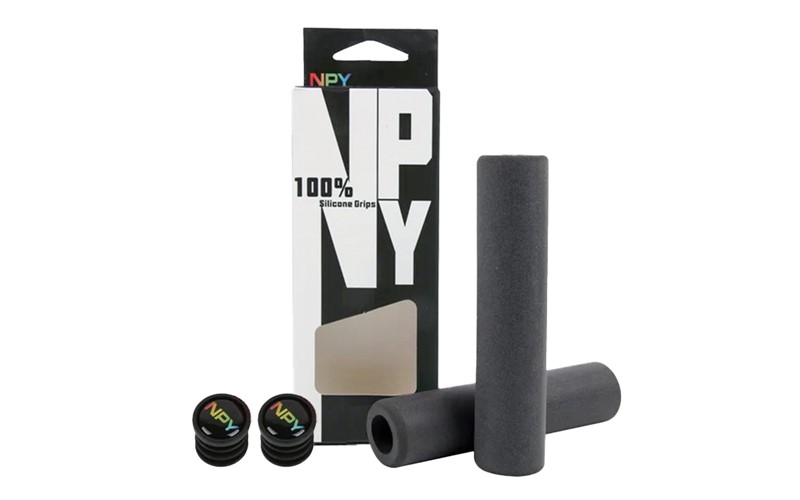 Грипсы NPY Silicone, серый за 54,99 руб. в интернет-магазине городских велосипедов City Bikes в Минске.