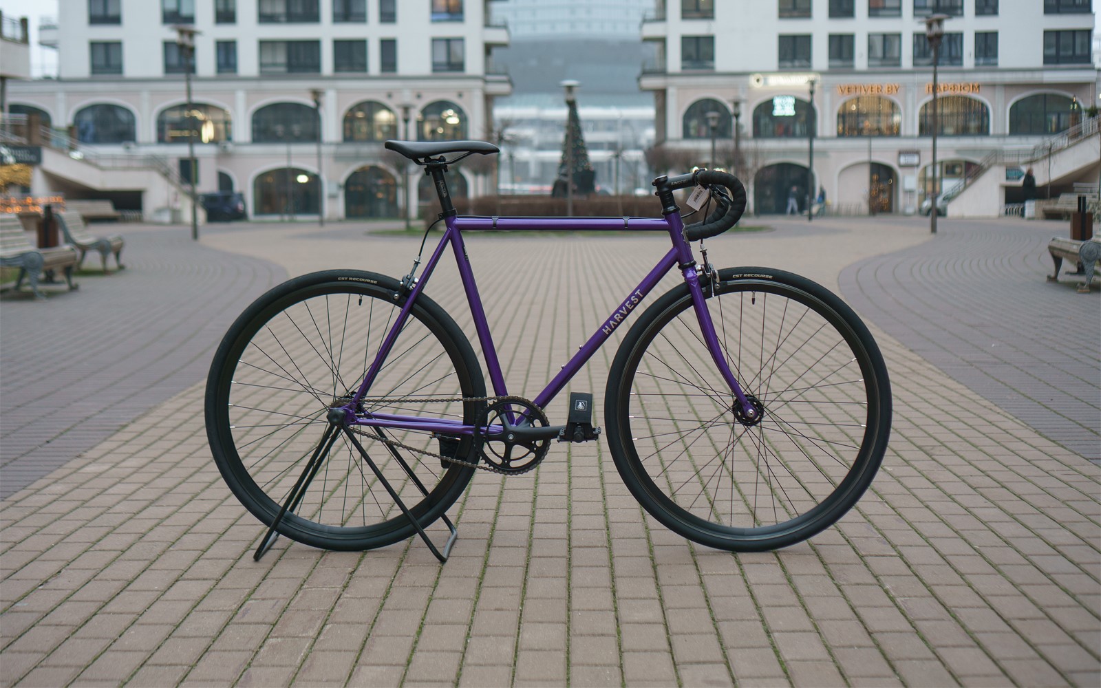Harvest Crop 54 см Purple Б/У за 1340 руб. в магазине городских велосипедов City Bikes в Минске.
