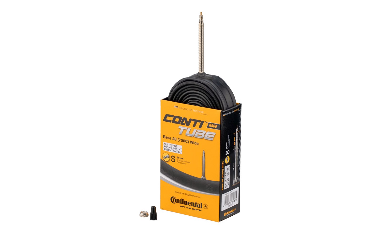 Камера Continental Race Wide 28", 700x25/32C, Presta 60 мм за 259900 руб.