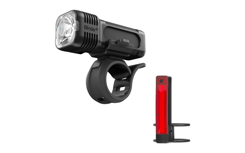 Комплект велофонарей Knog Blinder 400 & Plus 20 за 224,99 руб. в интернет-магазине городских велосипедов City Bikes в Минске.
