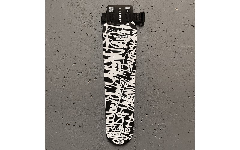 Крыло переднее Mini Wings Mudguard Classic, Graffiti за 25,99 руб. в интернет-магазине городских велосипедов City Bikes в Минске.