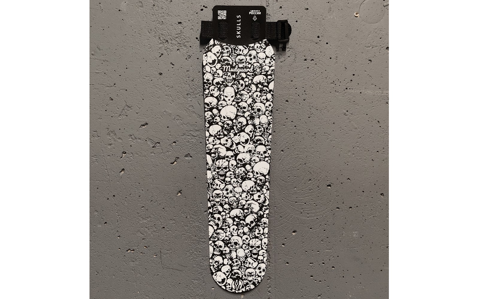 Крыло переднее Mini Wings Mudguard Classic, Skulls за 25,99 руб. в магазине городских велосипедов City Bikes в Минске.