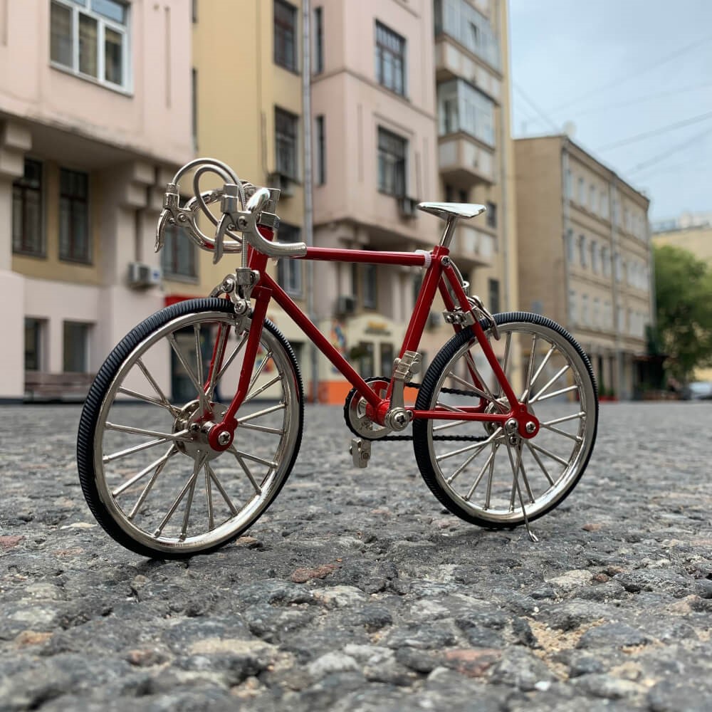 Модель велосипеда, красный за 59,99 руб. в магазине городских велосипедов City Bikes в Минске.