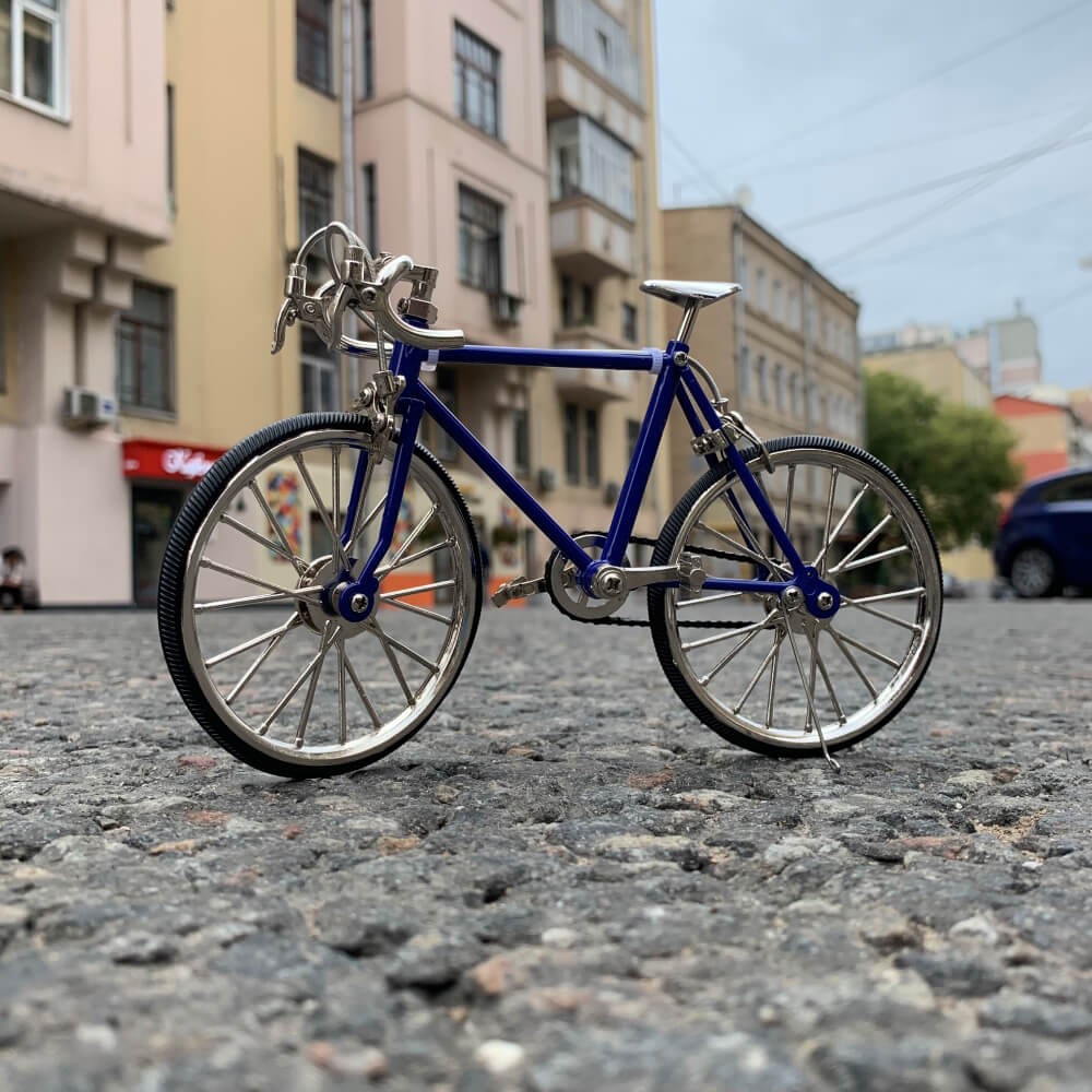 Модель велосипеда, синий за 69,99 руб. в магазине городских велосипедов City Bikes в Минске.