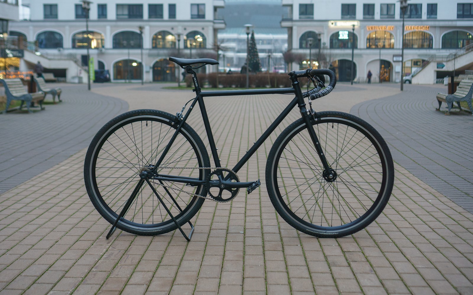 Octopus Vulgaris ST 54 cм Matte Black за 1450 руб. в магазине городских велосипедов City Bikes в Минске.