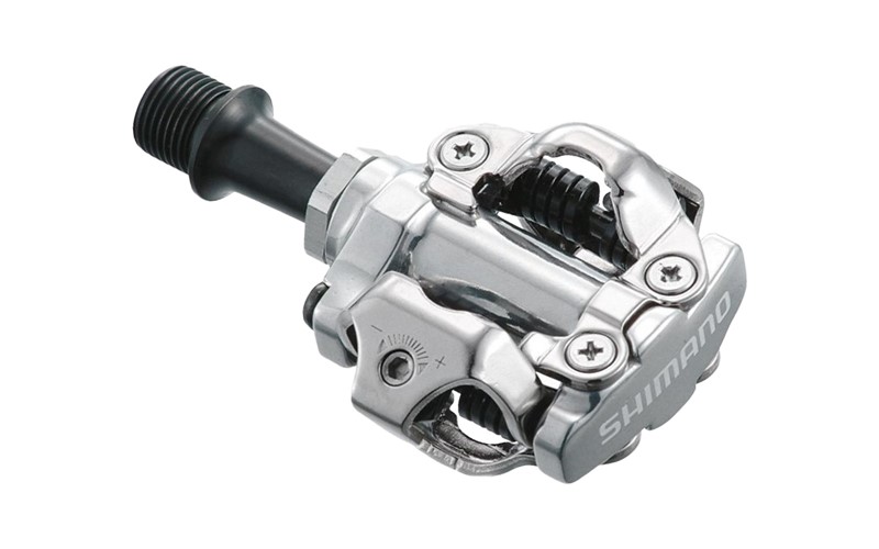 Педали контактные Shimano PD-M540, серый за 299,99 руб. в интернет-магазине городских велосипедов City Bikes в Минске.