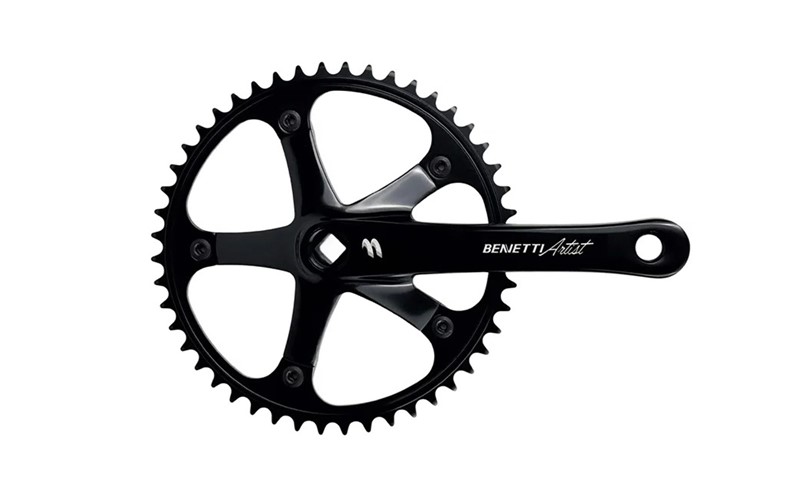 Система BJ Cycle Artist 144 BCD, 165 мм, 48T, чёрный за 234,99 руб. в интернет-магазине городских велосипедов City Bikes в Минске.