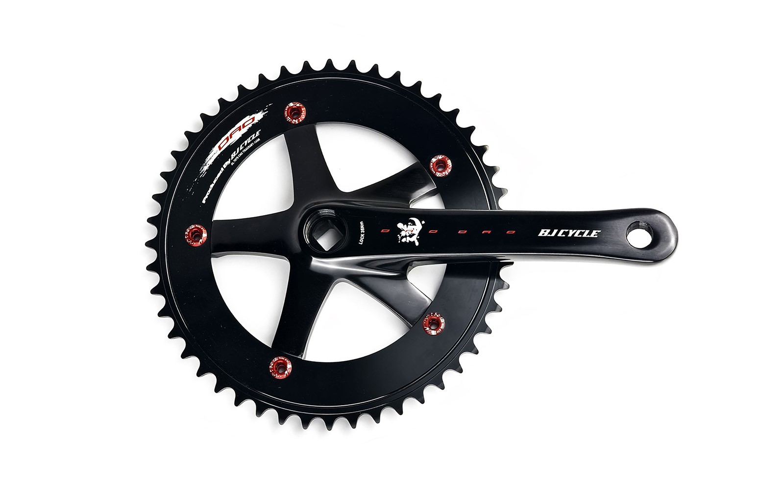 Система BJ Cycle DAO 144 BCD, 165 мм, 48T, чёрный за 374,99 руб. в магазине городских велосипедов City Bikes в Минске.