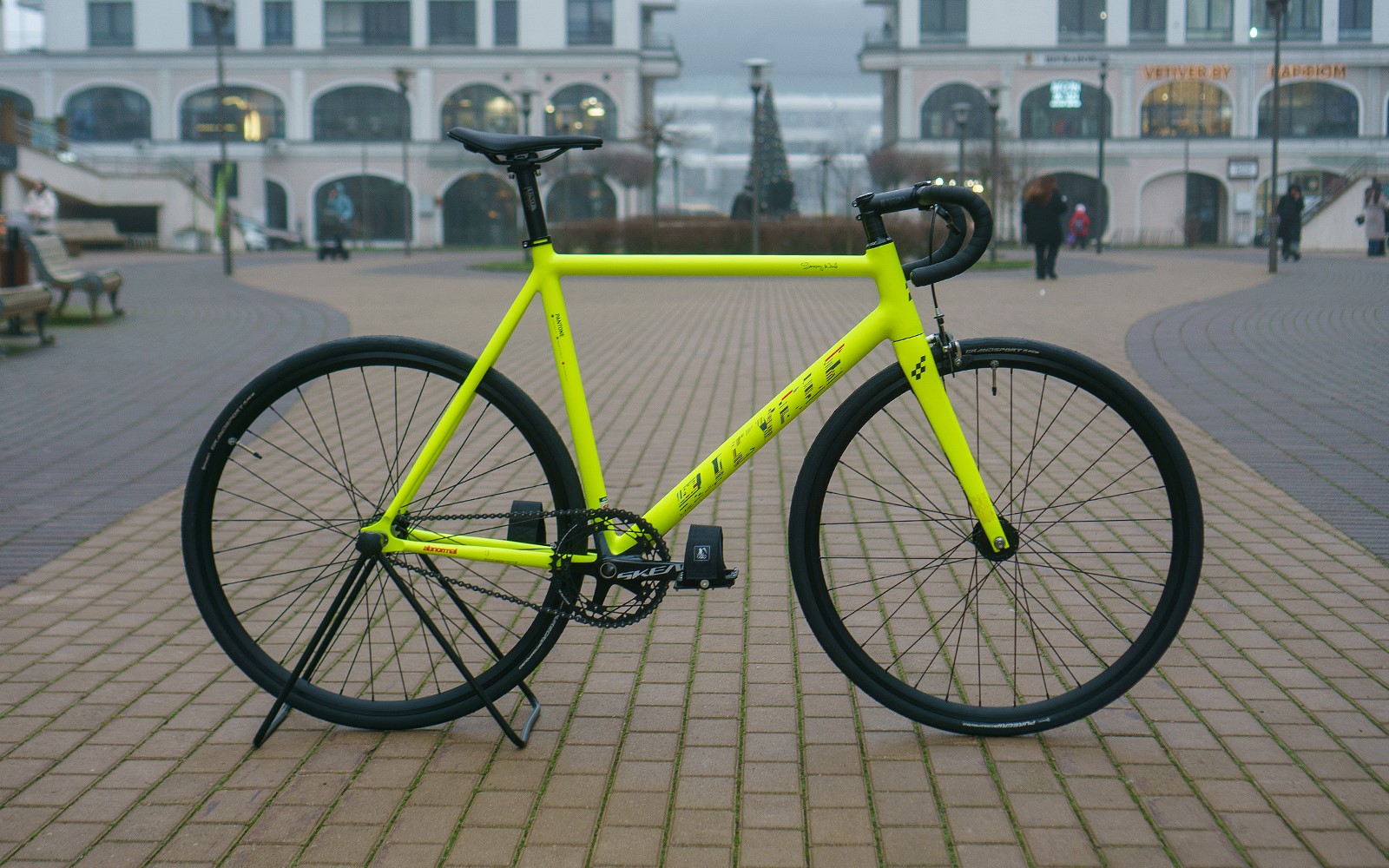 Велосипед BJ Cycle Abnormal, флюоресцентный желтый за 31599900 руб.