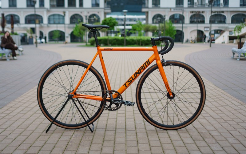 Велосипед Tsunami SNM100 (Orange) Drop Bar за 2214,99 руб. в интернет-магазине городских велосипедов City Bikes в Минске.