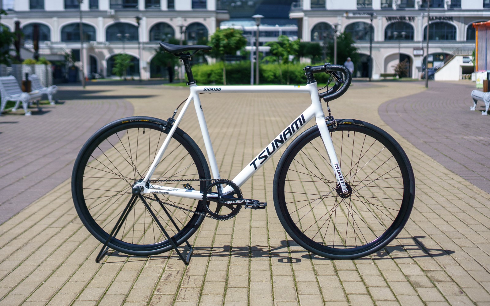 Велосипед Tsunami SNM100 (White) Drop Bar за 2340 руб. в магазине городских велосипедов City Bikes в Минске.