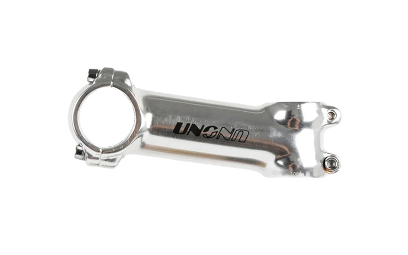 Вынос руля UNO AS007N, 25.4 мм, 90 мм, ±7°, серебристый за 64,99 руб. в интернет-магазине городских велосипедов City Bikes в Минске.