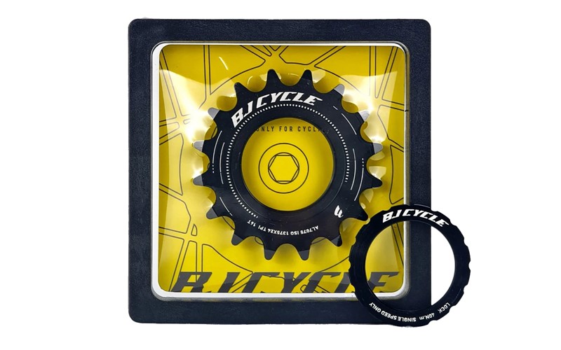 Звезда резьбовая с локрингом BJ Cycle Co2, 17 зубьев (комплект) за 82,99 руб. в интернет-магазине городских велосипедов City Bikes в Минске.